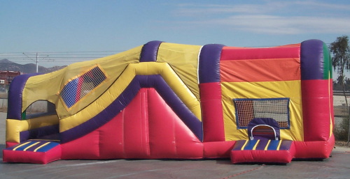Inflatable Interactive Games combo slide jump